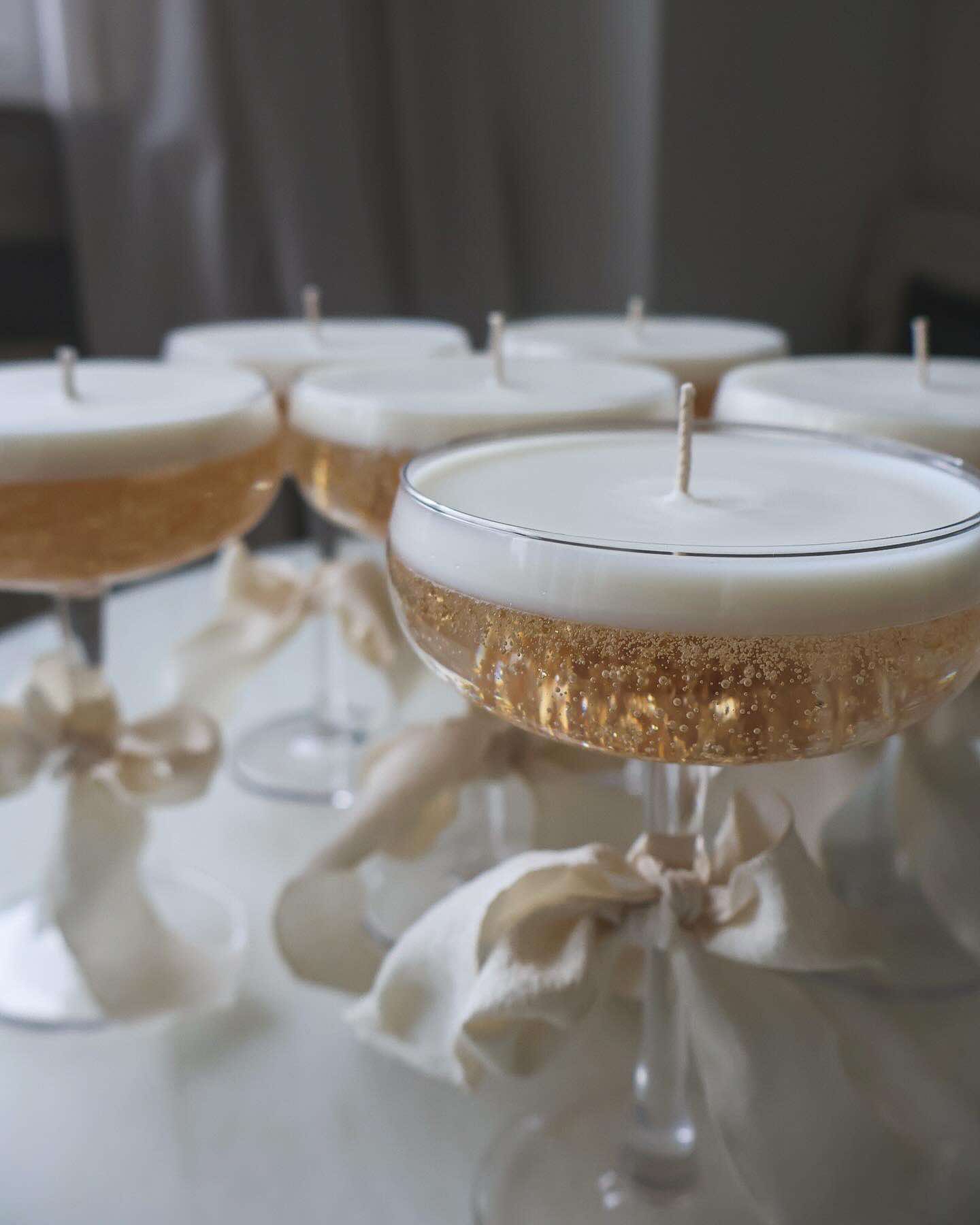 Champagne Candle