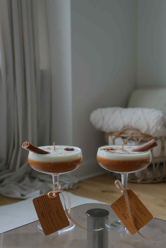 Pumpkin Spice Martini Cocktail
