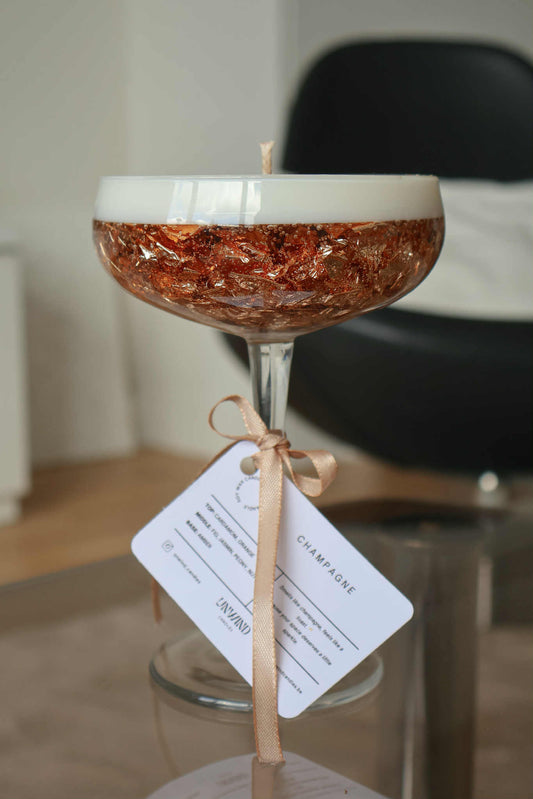 Champagne Candle