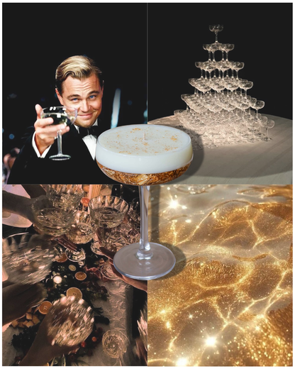 Champagne Candle