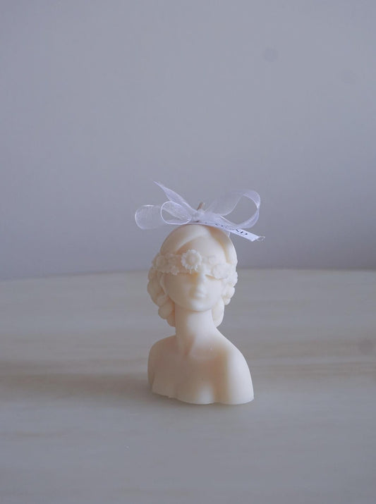 Blindfolded lady