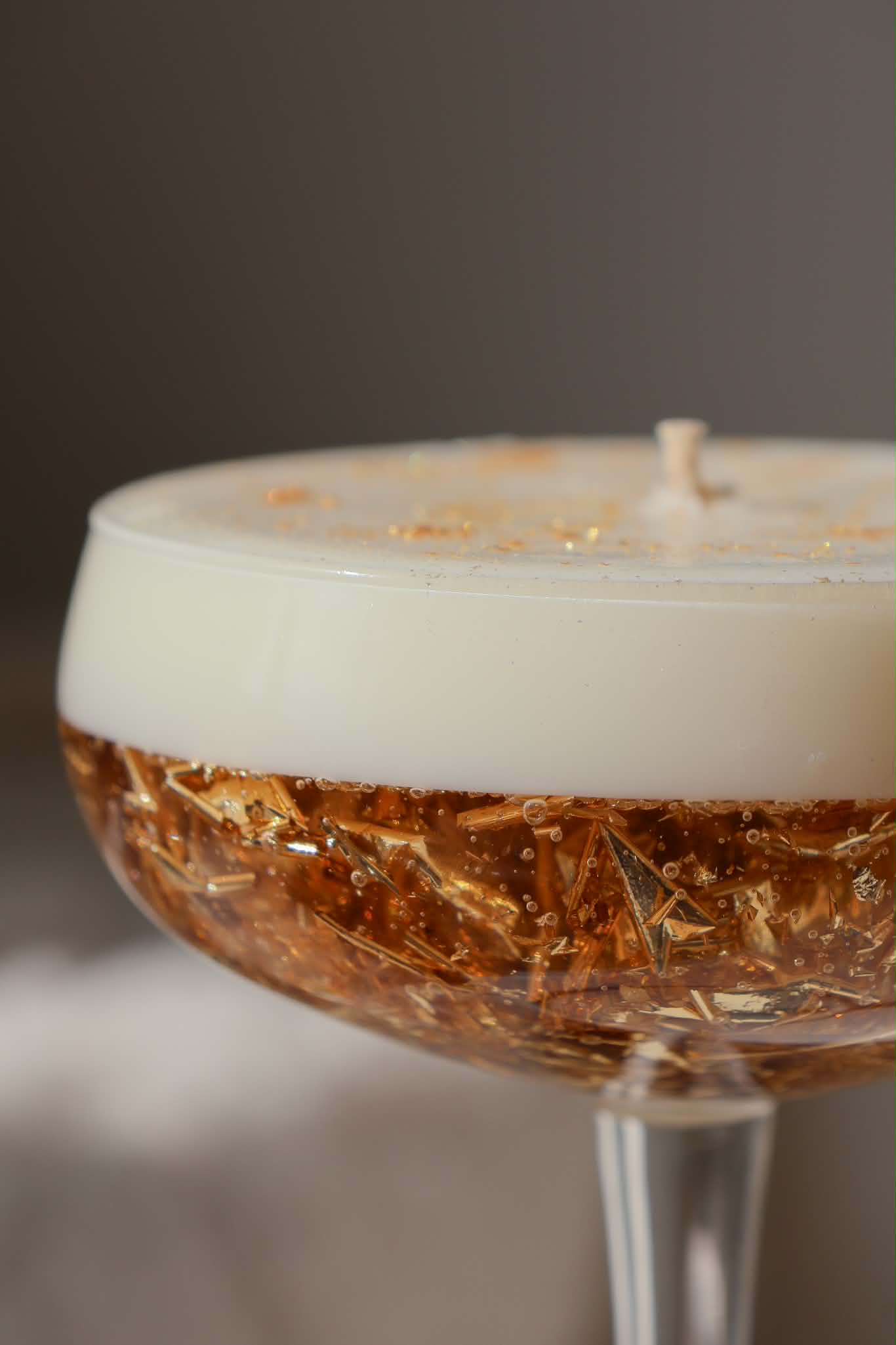 Champagne Candle