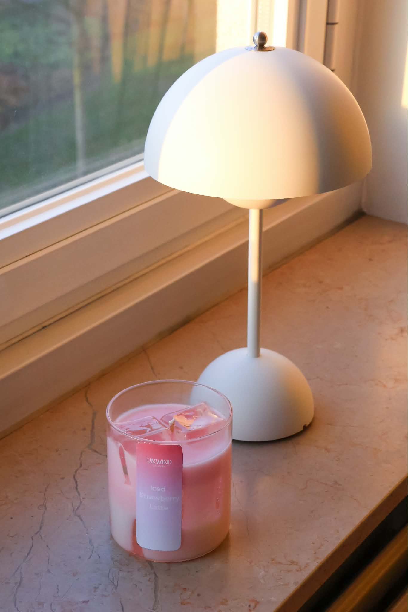Iced Strawberry Latte