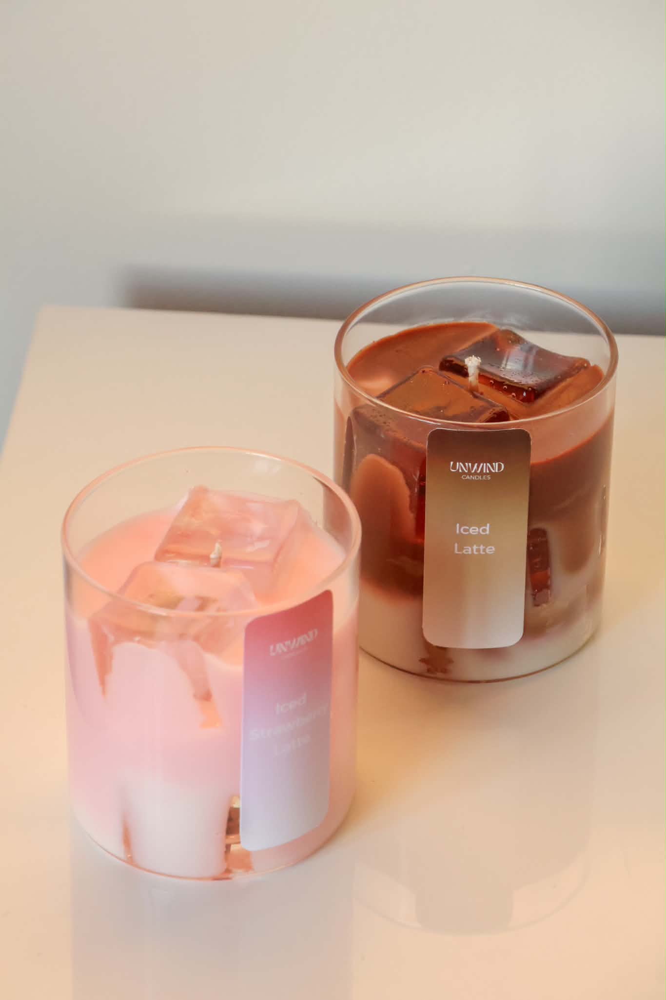 Iced Strawberry Latte