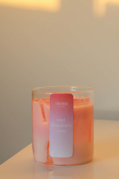 Iced Strawberry Latte