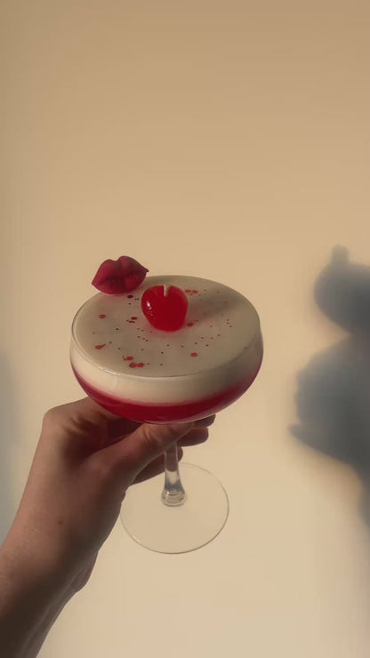 Cherry Lips Cocktail Candle