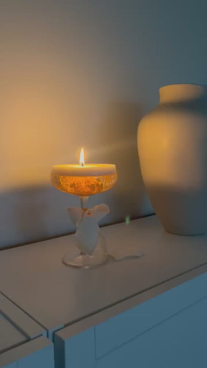 Champagne Candle